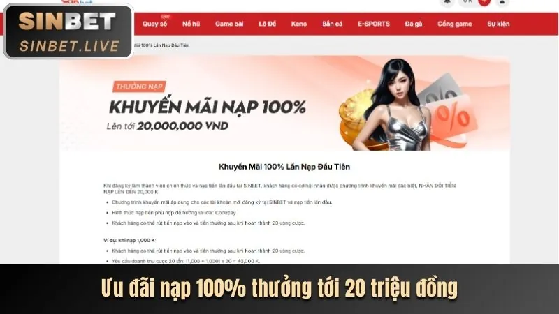 Thưởng Chào Mừng yb88